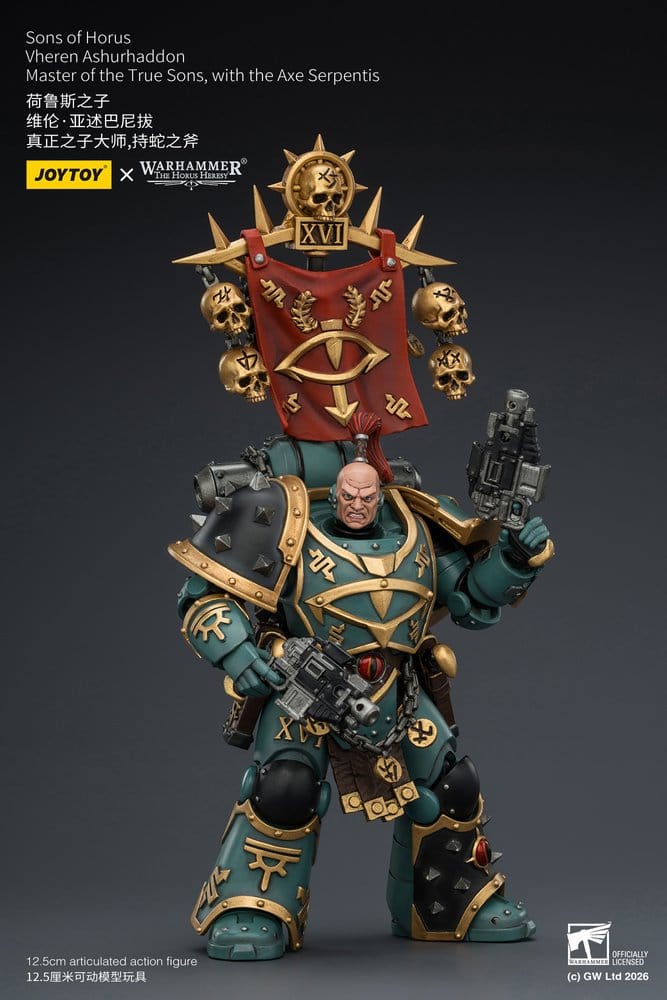 Warhammer The Horus Heresy Actionfigur Sons of Horus Vheren Ashurhaddon Master of the True Sons 13 cm Image 10