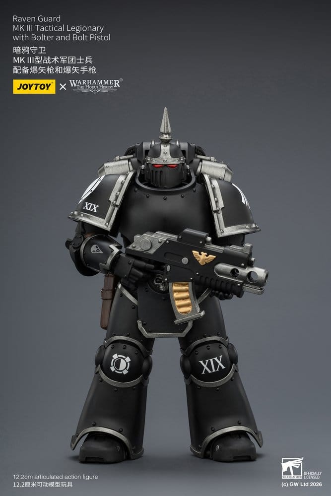 Warhammer 40,000 Actionfigur Raven Guard MK III Tactical Legionary 12 cm Image 2