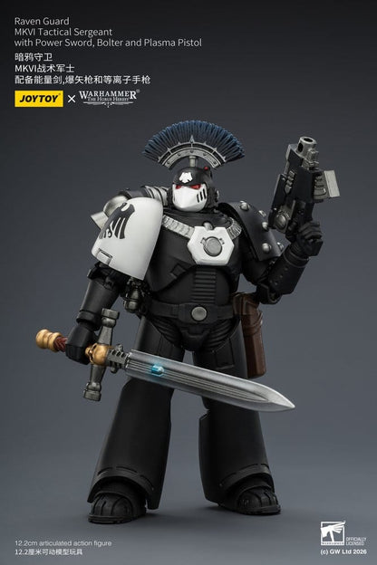 Warhammer 40,000 Actionfigur Raven Guard MkVI Tactical Sergeant 12 cm Image 3