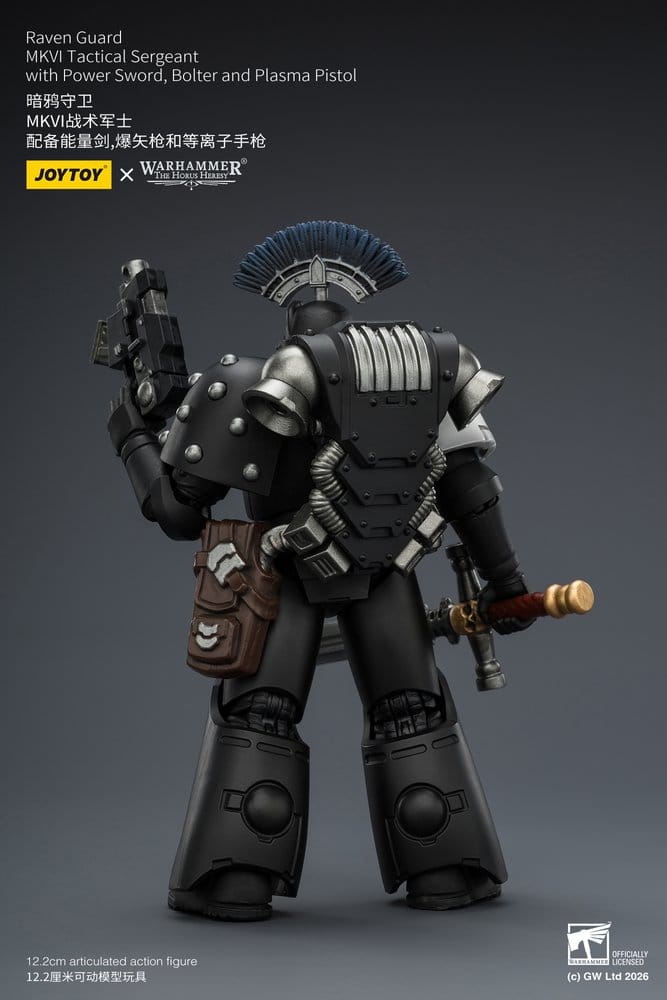 Warhammer 40,000 Actionfigur Raven Guard MkVI Tactical Sergeant 12 cm Image 4
