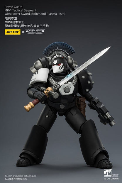 Warhammer 40,000 Actionfigur Raven Guard MkVI Tactical Sergeant 12 cm Image 6