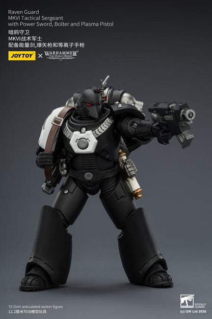 Warhammer 40,000 Actionfigur Raven Guard MkVI Tactical Sergeant 12 cm Image 9