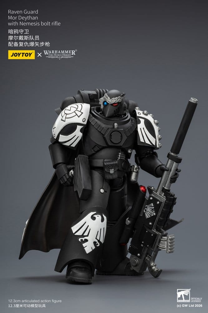Warhammer 40,000 Actionfigur Raven Guard Mor Deythan 12 cm Image 8