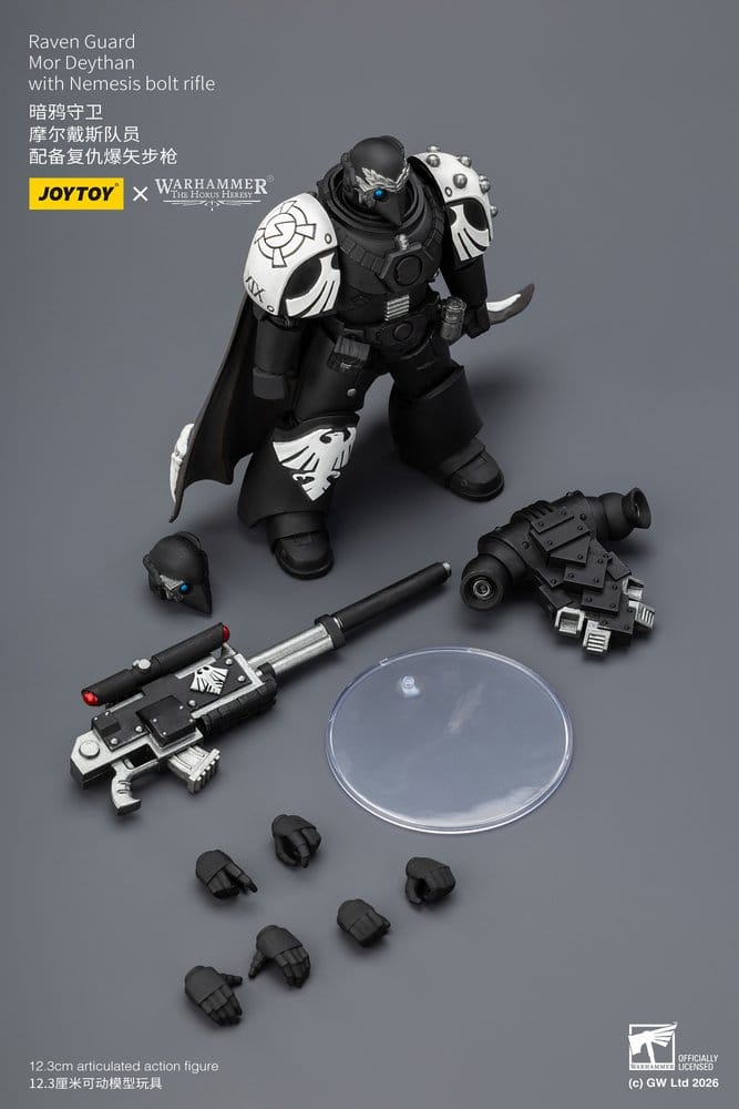 Warhammer 40,000 Actionfigur Raven Guard Mor Deythan 12 cm Image 9