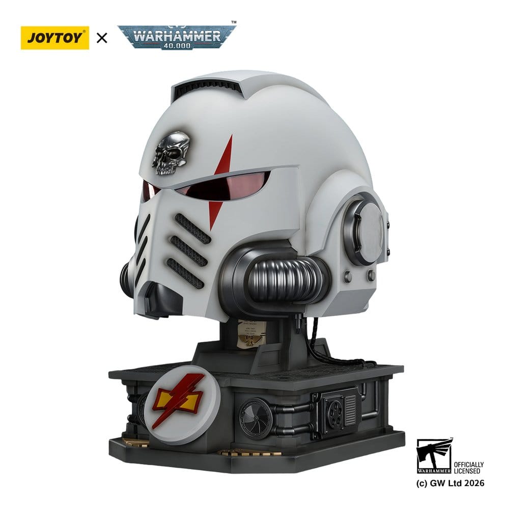 Warhammer 40,000 Helm mit Display-Ständer White Scars MkX 44 cm Image 2