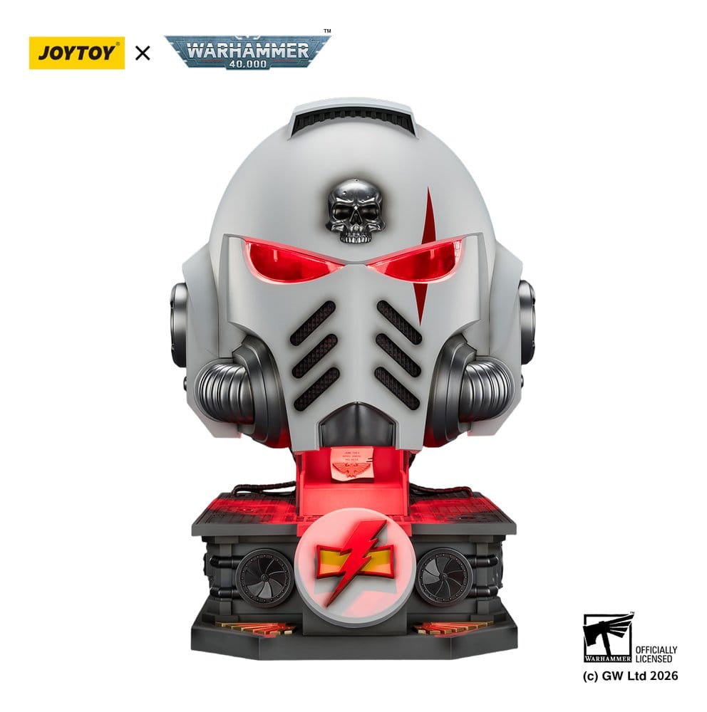 Warhammer 40,000 Helm mit Display-Ständer White Scars MkX 44 cm Image 6
