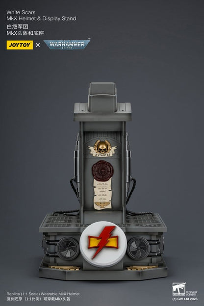 Warhammer 40,000 Helm mit Display-Ständer White Scars MkX 44 cm Image 9