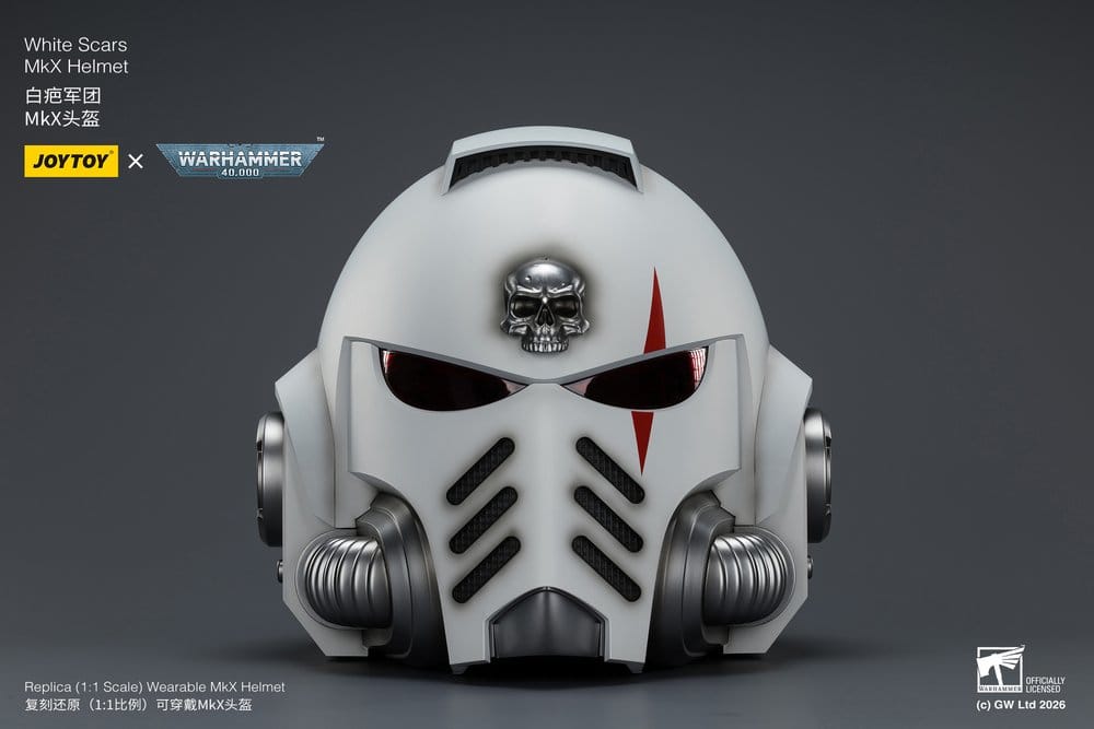 Warhammer 40,000 Helm White Scars MkX 30 cm Image 6