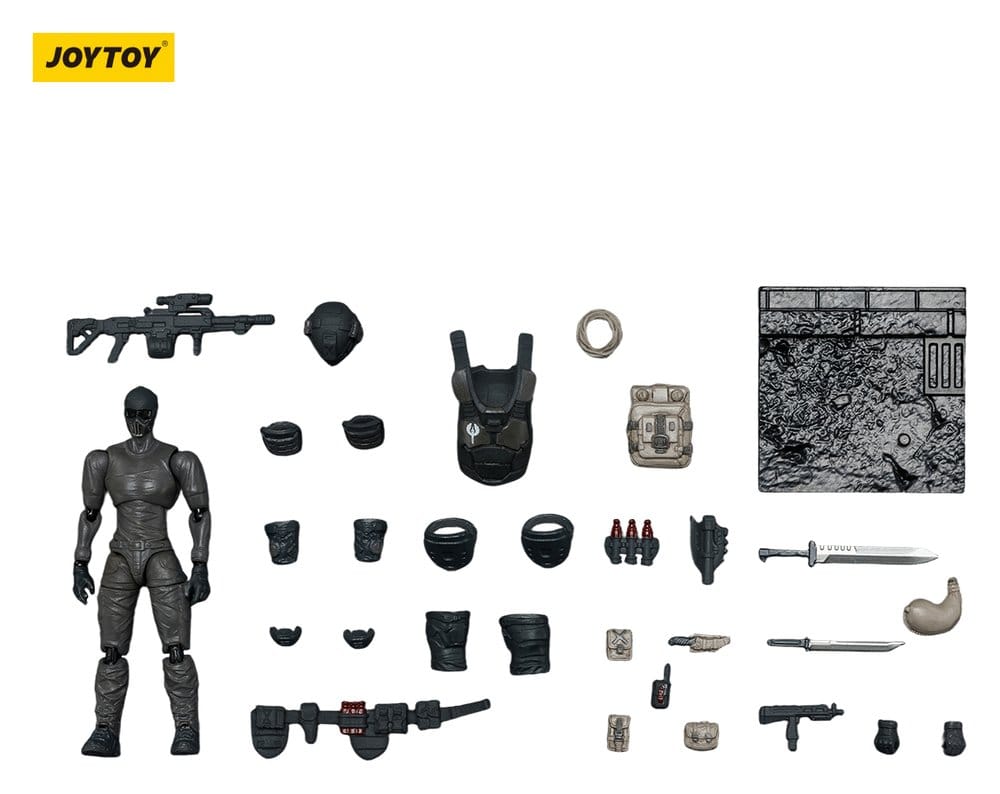 Dark Source Actionfigur Steel Ride Corps Assaulter Echo 8 cm Image 12