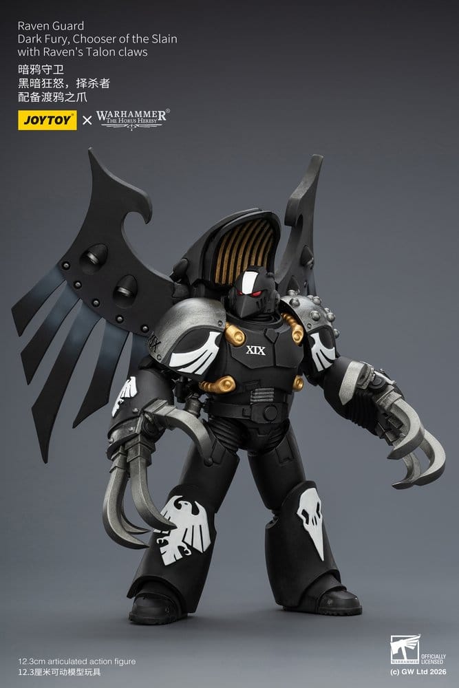 Warhammer 40,000 Actionfigur Raven Guard Dark Fury, Chooser of the Slain 12 cm Image 2