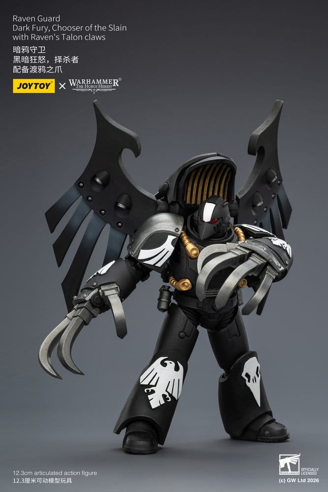 Warhammer 40,000 Actionfigur Raven Guard Dark Fury, Chooser of the Slain 12 cm Image 5