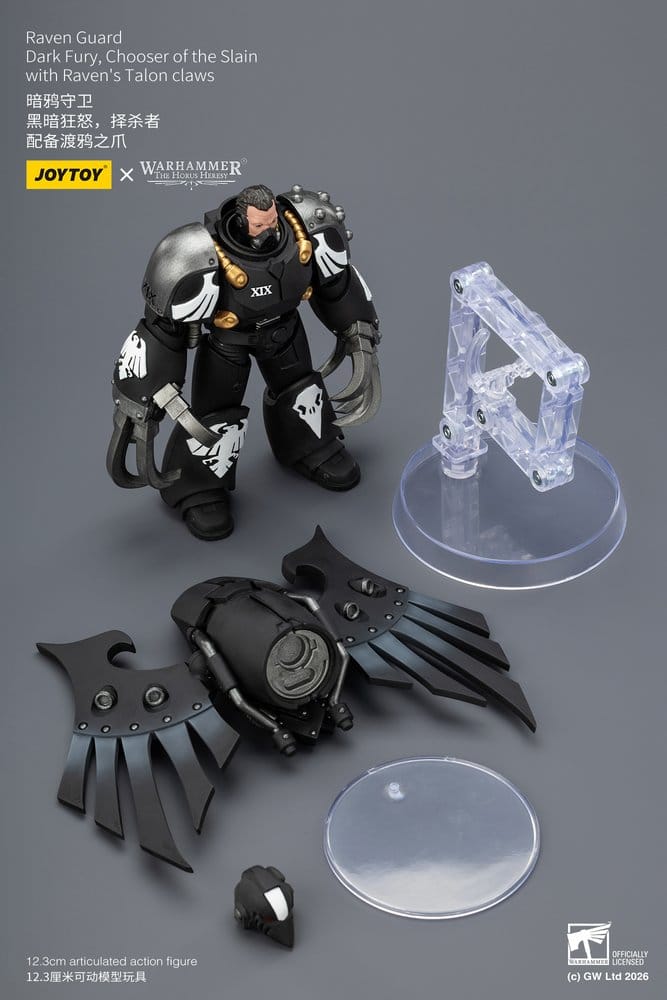 Warhammer 40,000 Actionfigur Raven Guard Dark Fury, Chooser of the Slain 12 cm Image 9