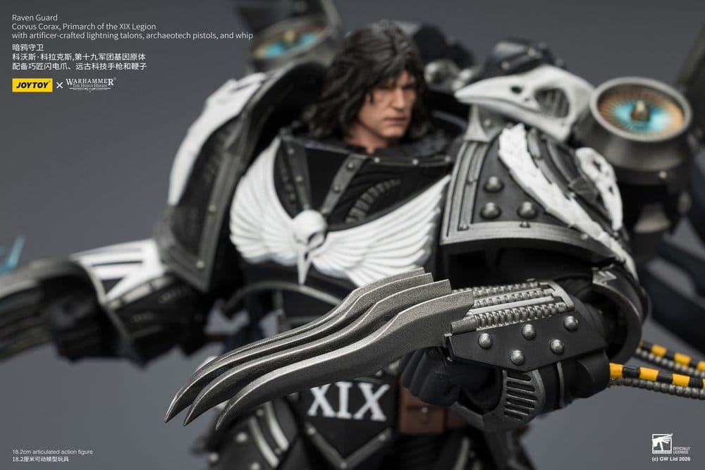 Warhammer 40,000 Actionfigur Raven Guard Corvus Corax, Primarch of the XIX Legion 18 cm Image 3