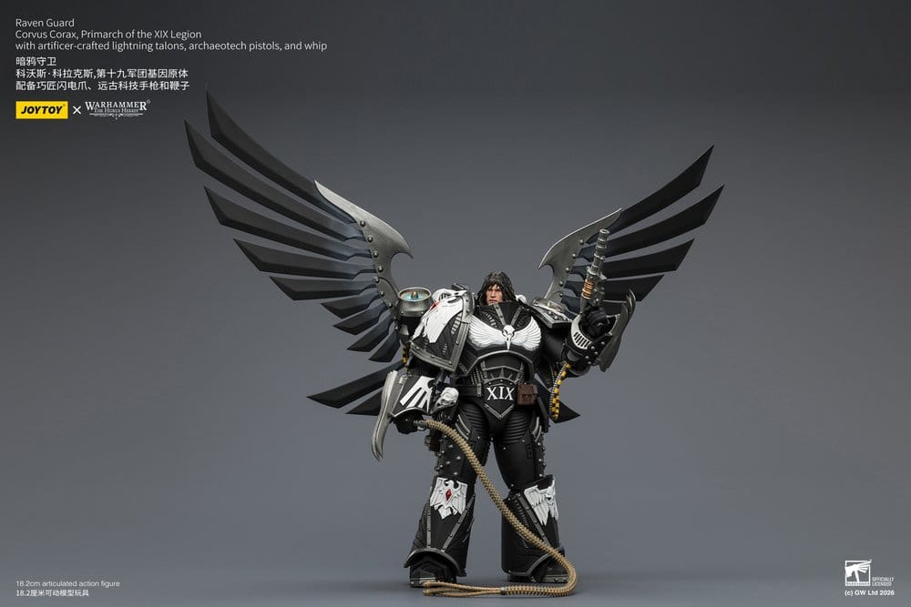 Warhammer 40,000 Actionfigur Raven Guard Corvus Corax, Primarch of the XIX Legion 18 cm Image 9