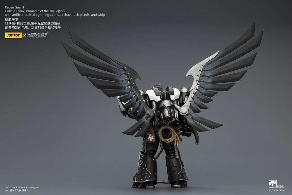 Warhammer 40,000 Actionfigur Raven Guard Corvus Corax, Primarch of the XIX Legion 18 cm Image 10
