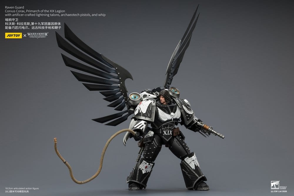 Warhammer 40,000 Actionfigur Raven Guard Corvus Corax, Primarch of the XIX Legion 18 cm Image 11