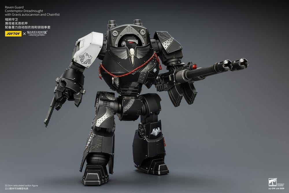 Warhammer 40,000 Actionfigur Raven Guard Contemptor Dreadnought 23 cm Image 8