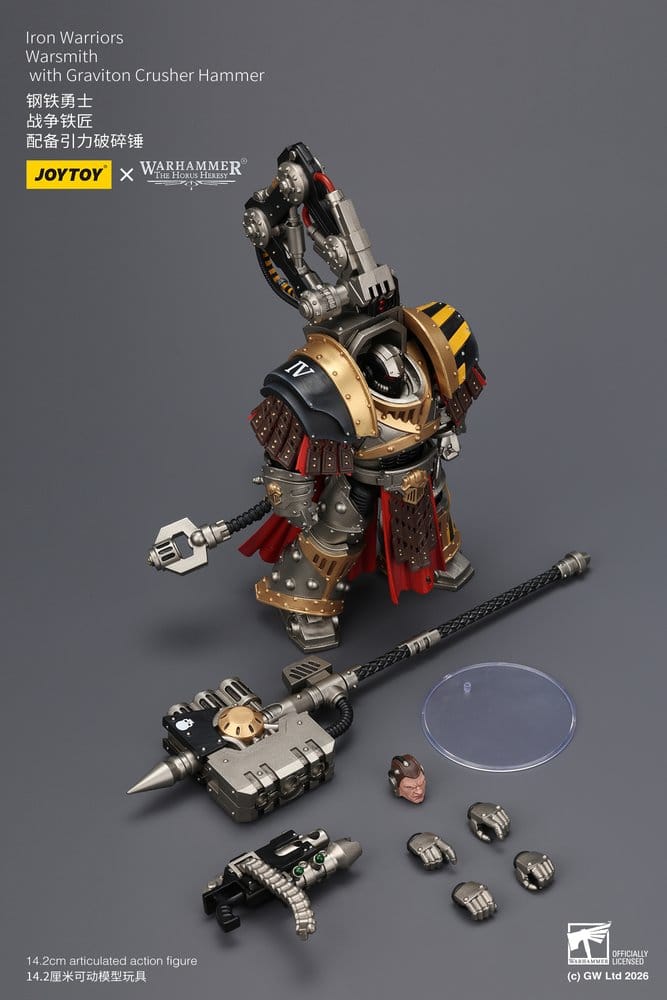 Warhammer The Horus Heresy Actionfigur Iron Warriors Warsmith 14 cm Image 2