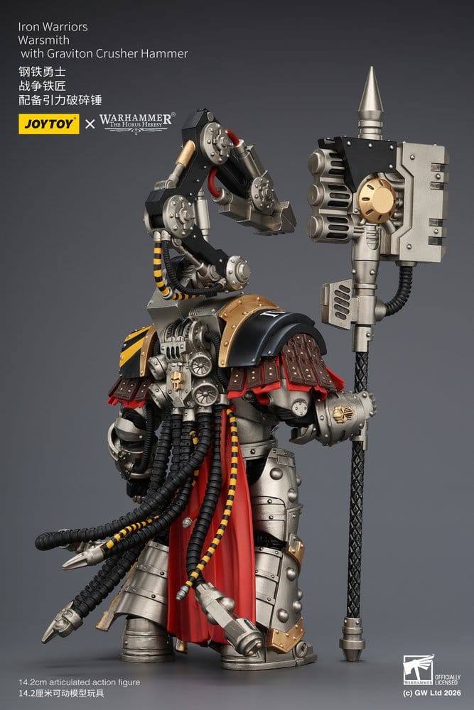 Warhammer The Horus Heresy Actionfigur Iron Warriors Warsmith 14 cm Image 7