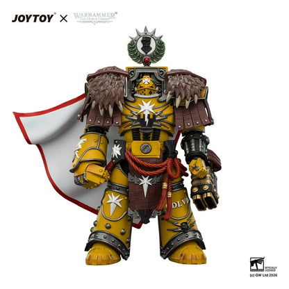 Warhammer Actionfigur Imperial Fists Lord Castellan Evander Garrius, The Tyrant of Cthonia 14 cm Image 1