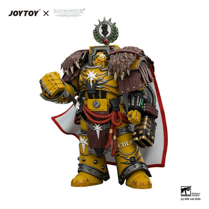 Warhammer Actionfigur Imperial Fists Lord Castellan Evander Garrius, The Tyrant of Cthonia 14 cm Image 8