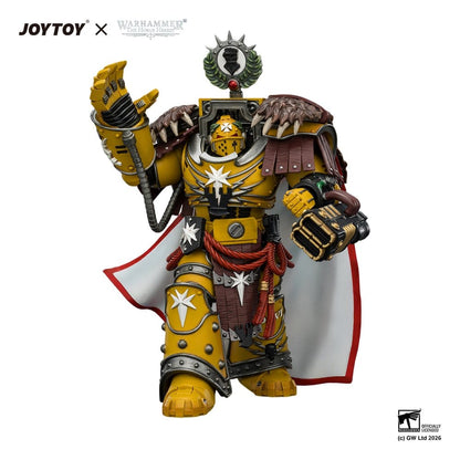 Warhammer Actionfigur Imperial Fists Lord Castellan Evander Garrius, The Tyrant of Cthonia 14 cm Image 9