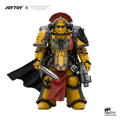Warhammer Actionfigur Imperial Fists Legion Praetor in Mk III Armour 13 cm Image 1