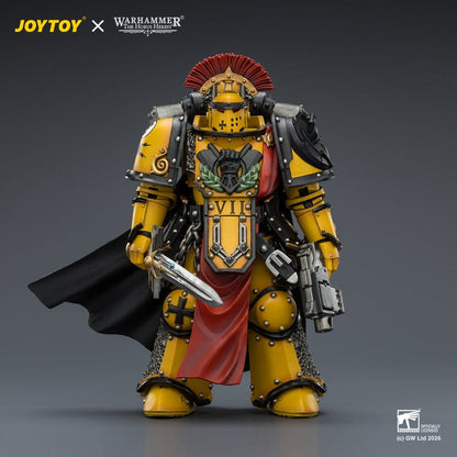 Warhammer Actionfigur Imperial Fists Legion Praetor in Mk III Armour 13 cm Image 2