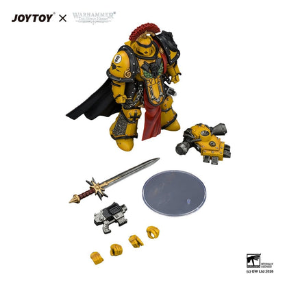 Warhammer Actionfigur Imperial Fists Legion Praetor in Mk III Armour 13 cm Image 10