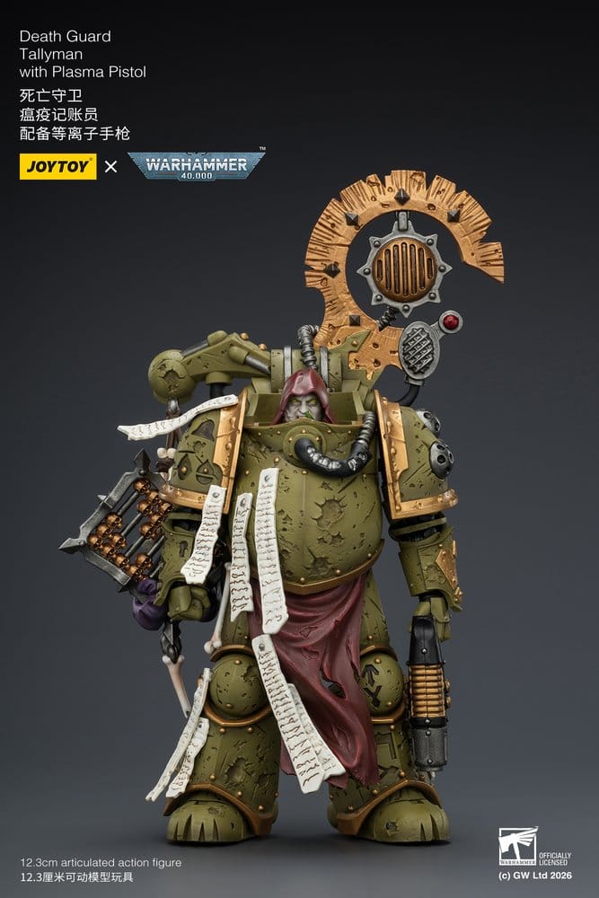 Warhammer 40,000 Actionfigur Death Guard Tallyman 12 cm Image 2