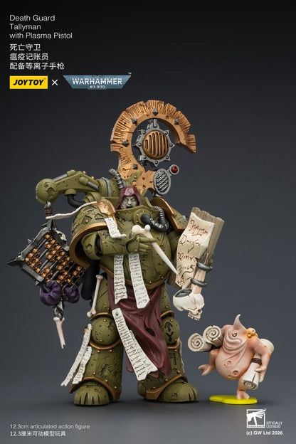 Warhammer 40,000 Actionfigur Death Guard Tallyman 12 cm Image 3