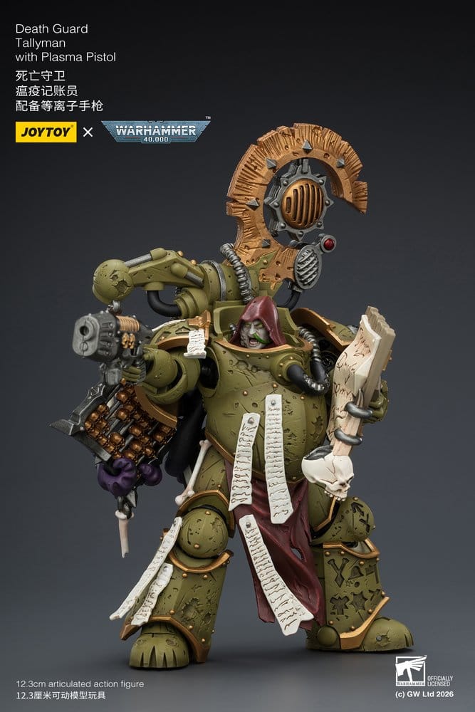 Warhammer 40,000 Actionfigur Death Guard Tallyman 12 cm Image 6