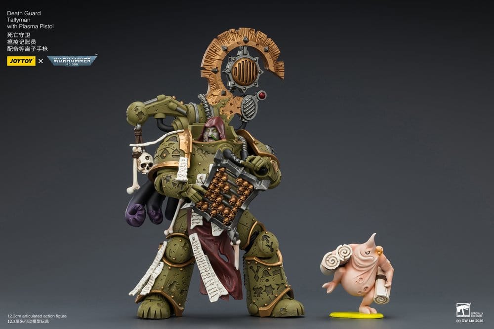 Warhammer 40,000 Actionfigur Death Guard Tallyman 12 cm Image 7