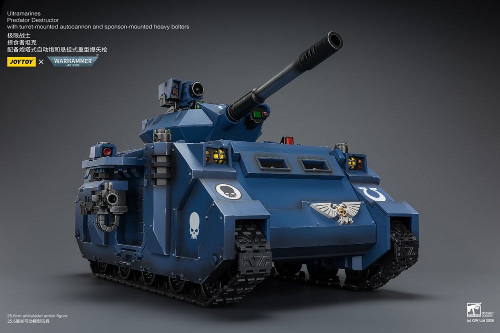 Warhammer 40,000 Fahrzeug Ultramarines Predator Destructor 26 cm Image 8