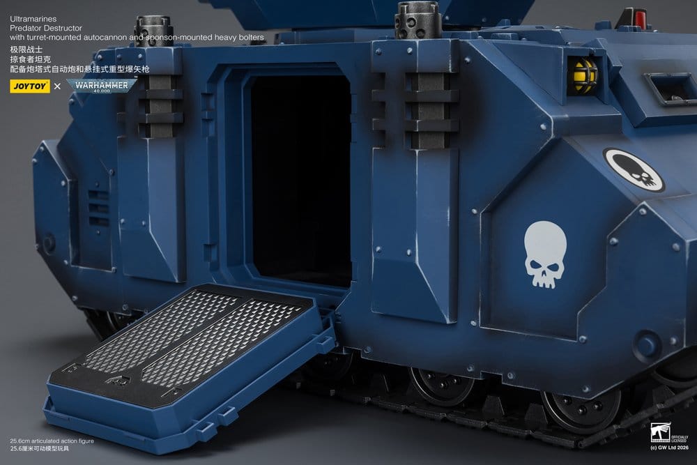 Warhammer 40,000 Fahrzeug Ultramarines Predator Destructor 26 cm Image 10