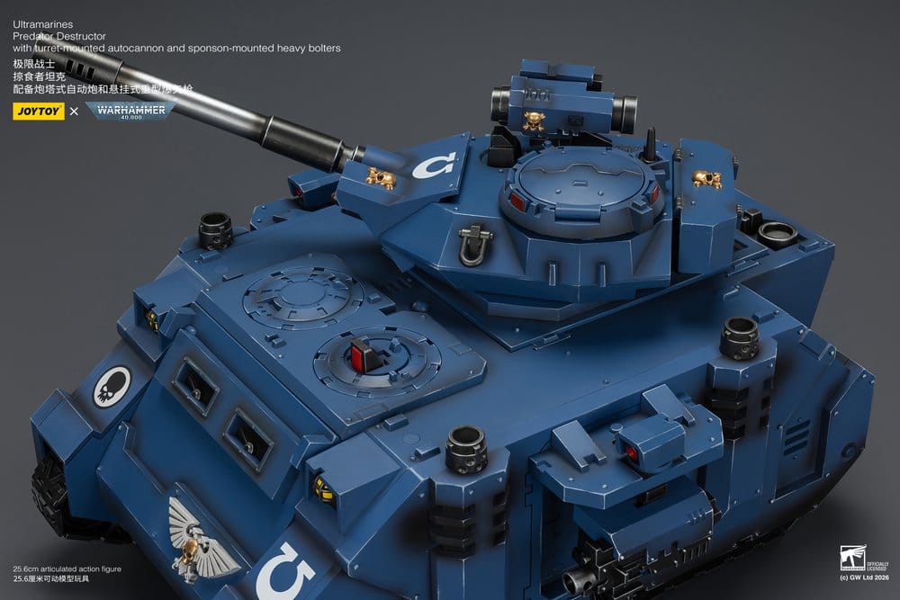 Warhammer 40,000 Fahrzeug Ultramarines Predator Destructor 26 cm Image 14