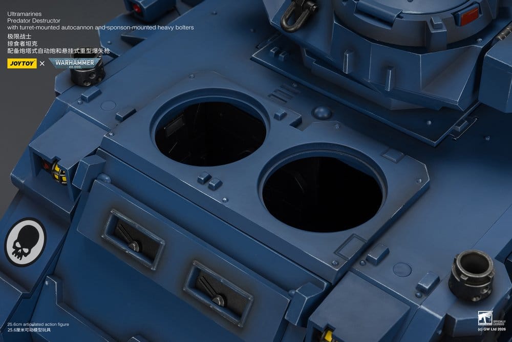 Warhammer 40,000 Fahrzeug Ultramarines Predator Destructor 26 cm Image 16