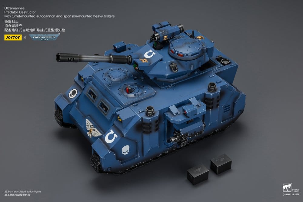 Warhammer 40,000 Fahrzeug Ultramarines Predator Destructor 26 cm Image 18