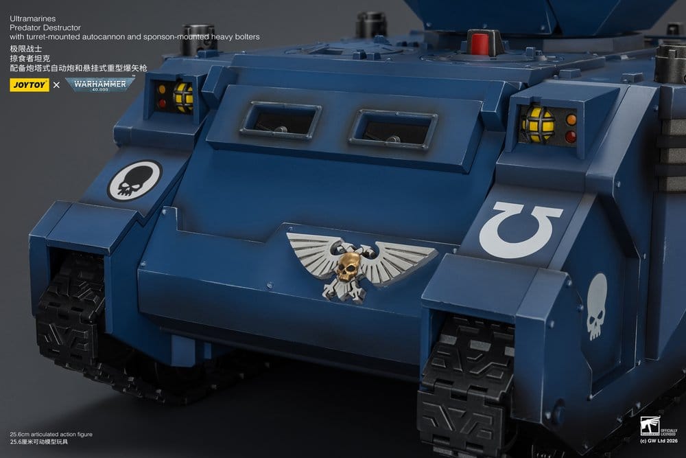 Warhammer 40,000 Fahrzeug Ultramarines Predator Destructor 26 cm Image 22