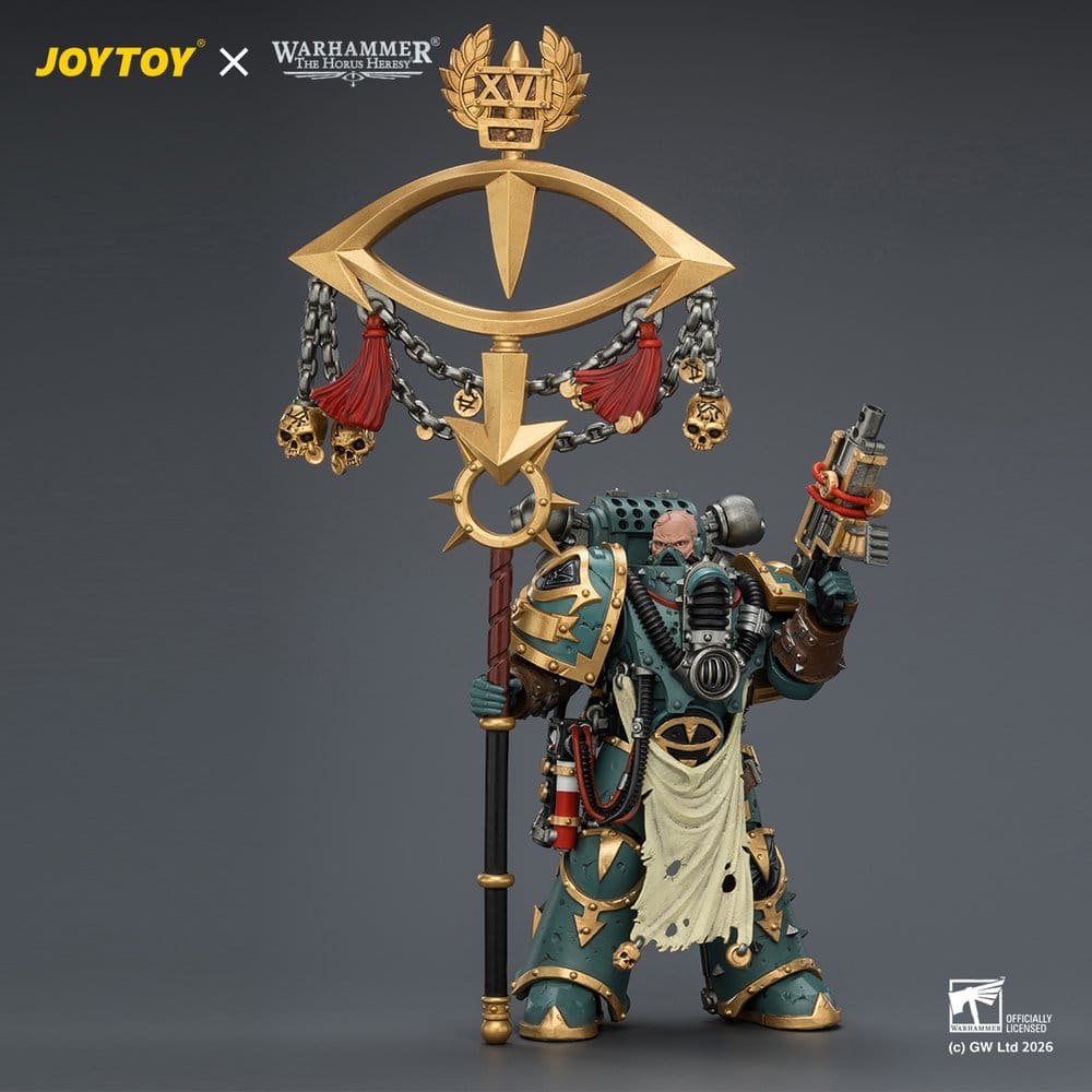Warhammer Actionfigur Sons of Horus Maloghurst the Twisted, the Warmaster's Equerry 13 cm Image 4