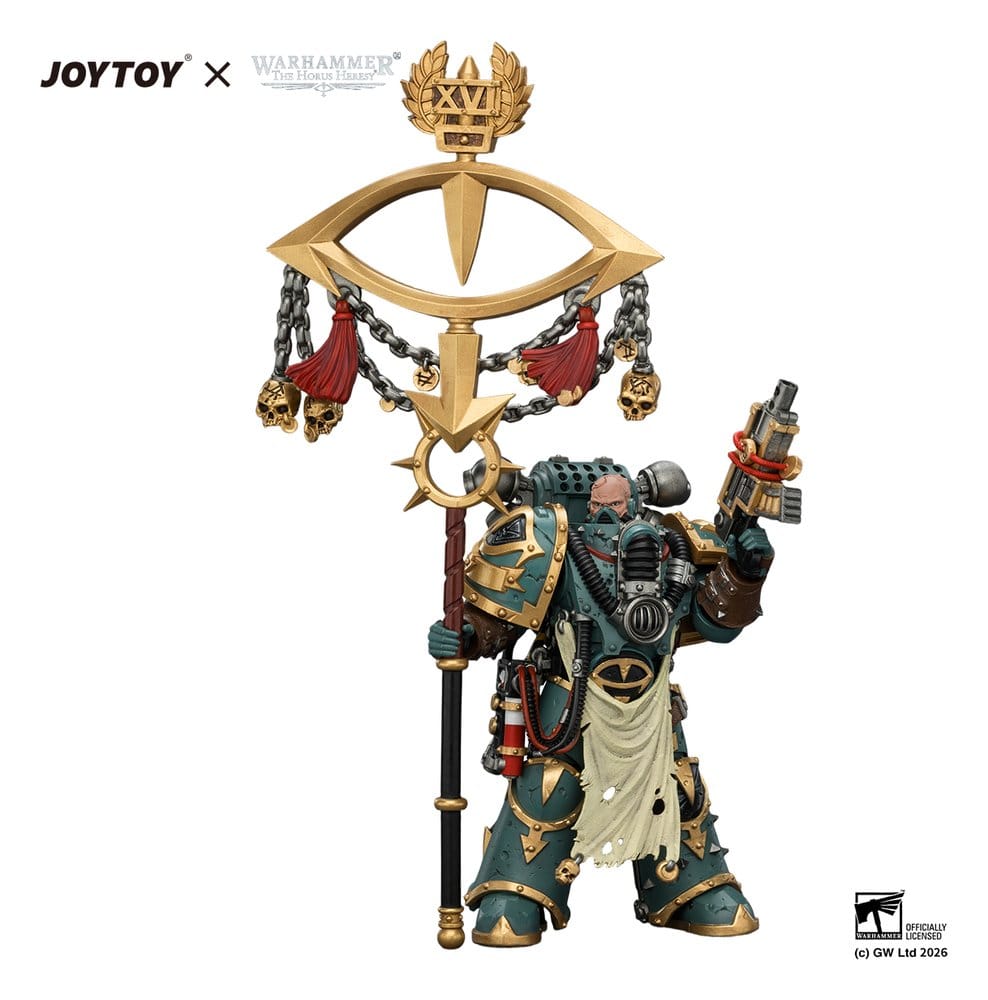 Warhammer Actionfigur Sons of Horus Maloghurst the Twisted, the Warmaster's Equerry 13 cm Image 8