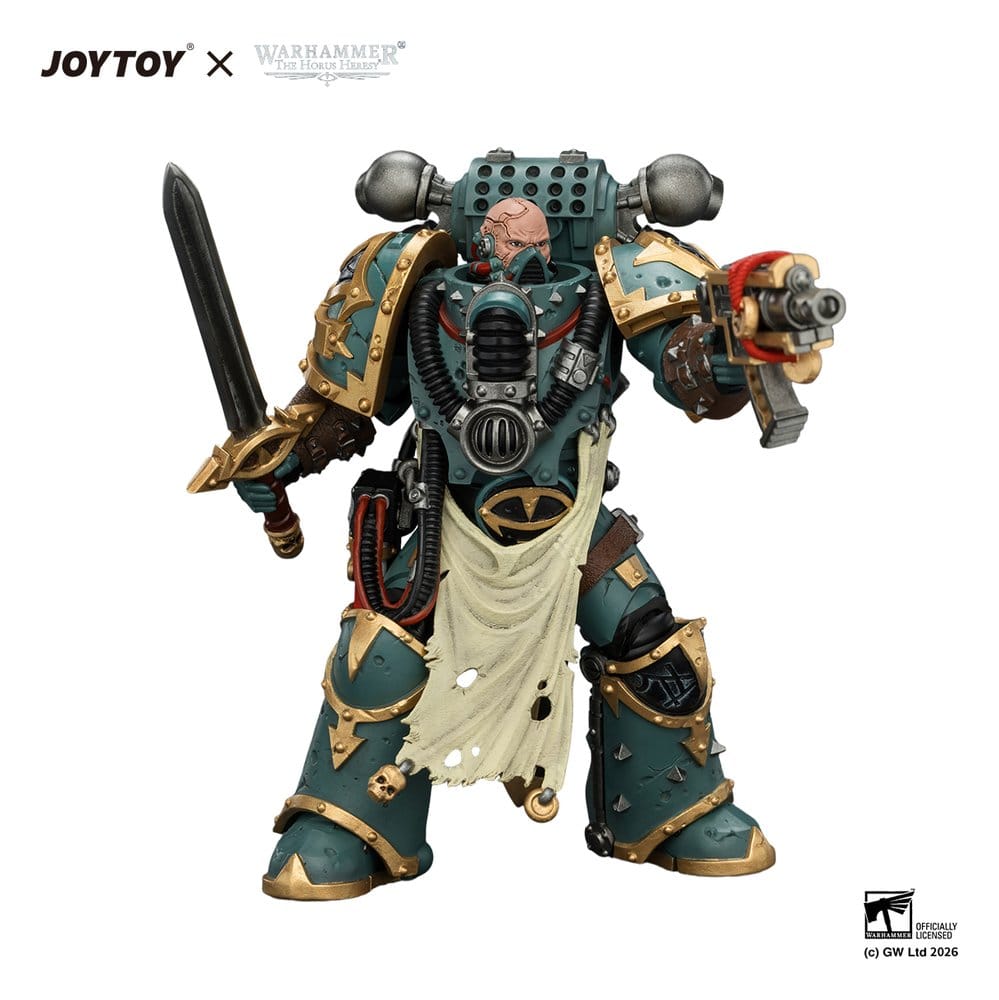 Warhammer Actionfigur Sons of Horus Maloghurst the Twisted, the Warmaster's Equerry 13 cm Image 9