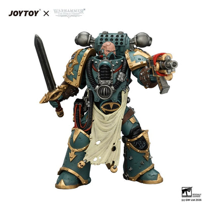 Warhammer Actionfigur Sons of Horus Maloghurst the Twisted, the Warmaster's Equerry 13 cm Image 9