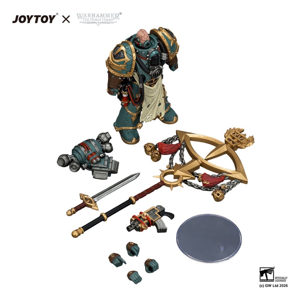 Warhammer Actionfigur Sons of Horus Maloghurst the Twisted, the Warmaster's Equerry 13 cm Image 10