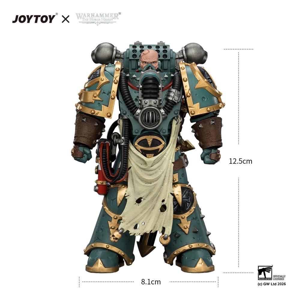 Warhammer Actionfigur Sons of Horus Maloghurst the Twisted, the Warmaster's Equerry 13 cm Image 11