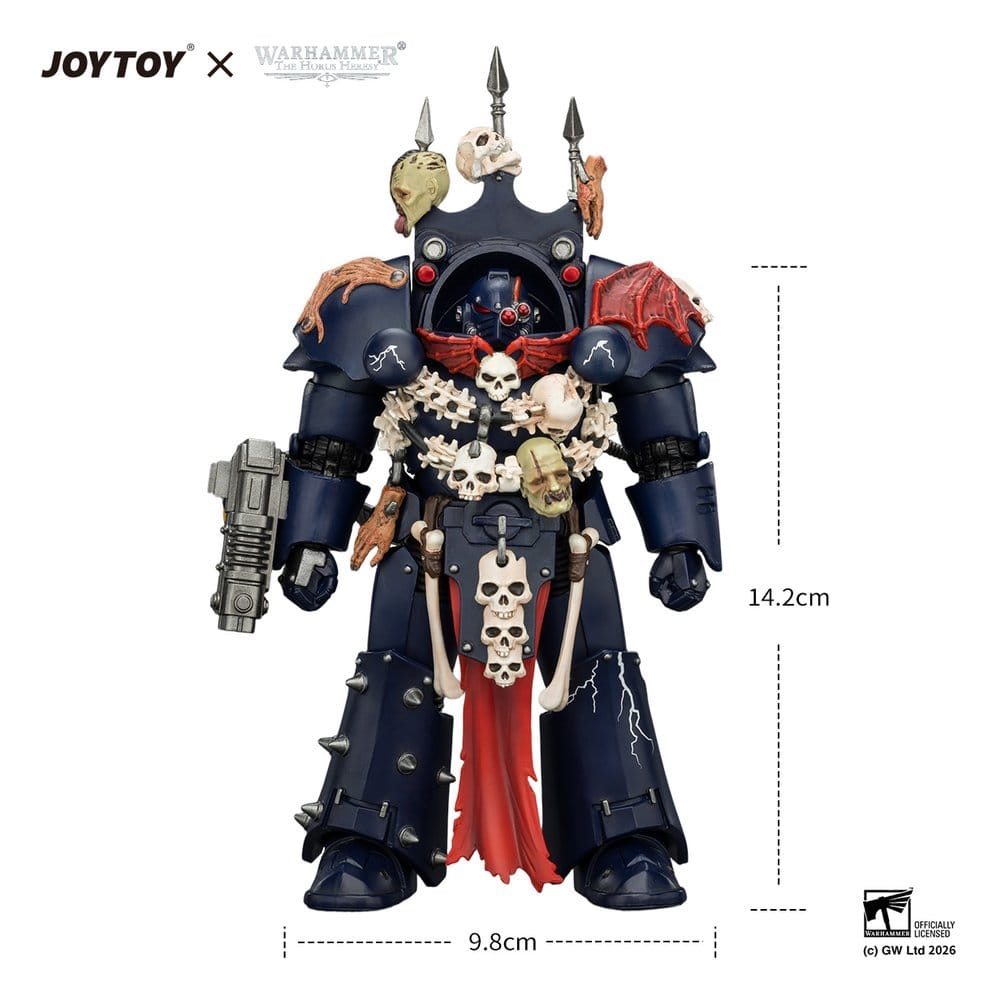 Warhammer The Horus Heresy Actionfigur Night Lords Legion Praetor in Tartaros Terminator Armour 14 cm Image 11