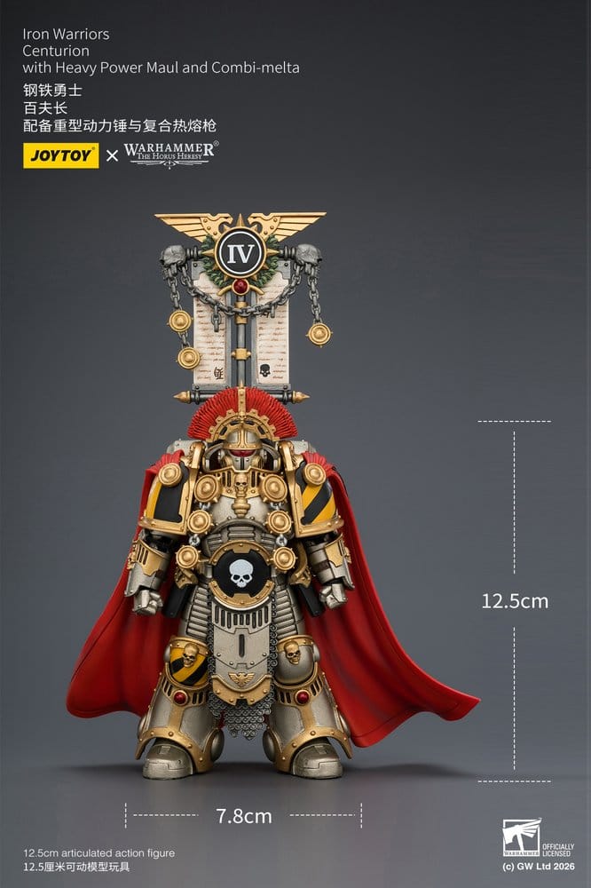 Warhammer The Horus Heresy Actionfigur Iron Warriors Centurion 13 cm Image 10