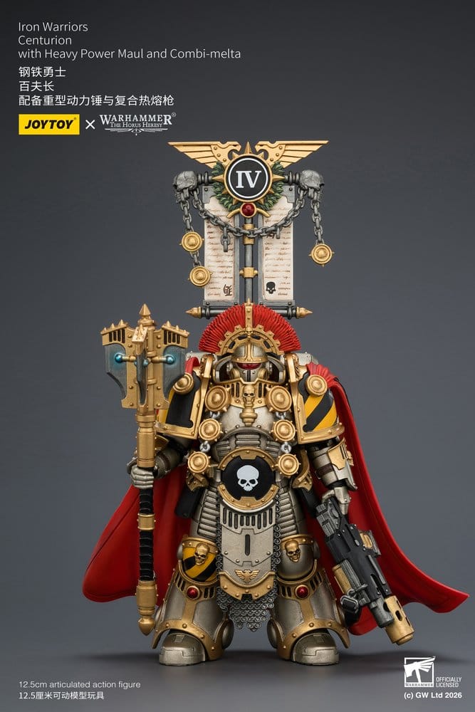 Warhammer The Horus Heresy Actionfigur Iron Warriors Centurion 13 cm Image 11