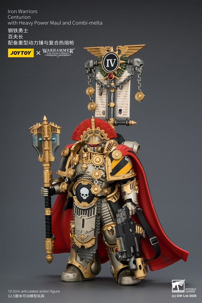 Warhammer The Horus Heresy Actionfigur Iron Warriors Centurion 13 cm Image 12