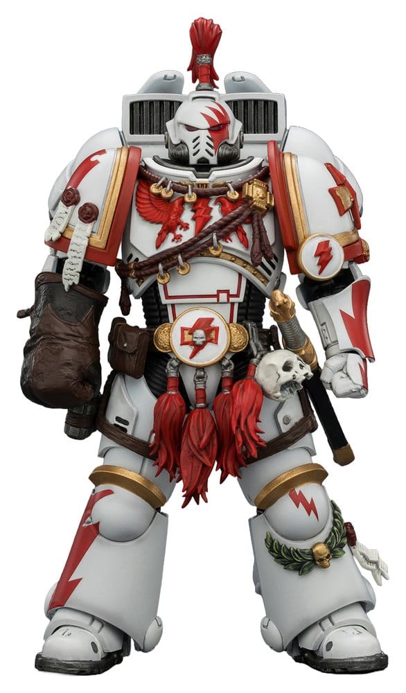 Warhammer Actionfigur Game Edition White Scars Assault Intercessor Champion 13 cm Image 1